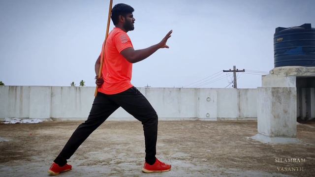 How to learn Silambam step:5 leg moment (giriki) смотреть онлайн