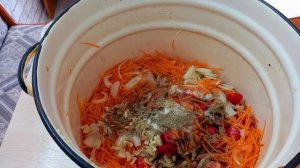 САЛАТ ОГОРОД В БАНКЕ.КОНСЕРВАЦИЯ НА ЗИМУ