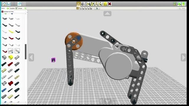 Lego digital designer. Дед Мороз, олень и сани. смотреть онлайн