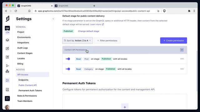 Working with your project API Access settings | How to Hygraph смотреть онлайн