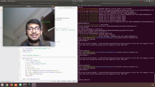Emotion Recognition Demo Video смотреть онлайн