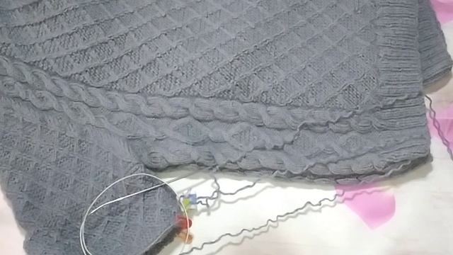 Отчёт СП "Второй шанс пряже"/как я вяжу втачной рукав. Для начинающих смотреть онлайн