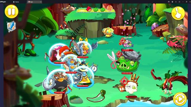 Angry Birds Epic (Pig Paradise 2 completed) смотреть онлайн
