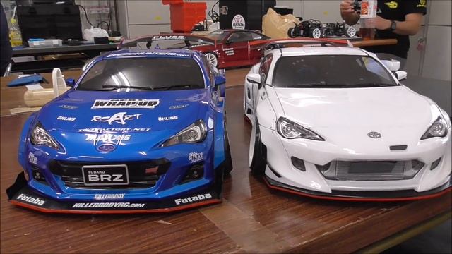 Fさんの　２WD　DRIFT　ボディKillerbody BRZ フェンダー仕様　＆走行動画RWD DRIFT RC смотреть онлайн