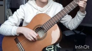 "В землянке" -на гитаре