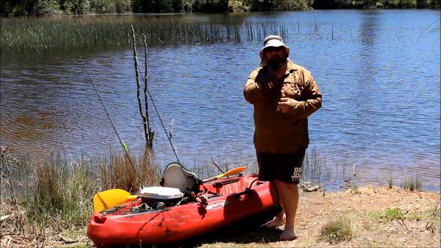 Kayak fishing for redfin perch with my Deeper Pro+ fish finder смотреть онлайн