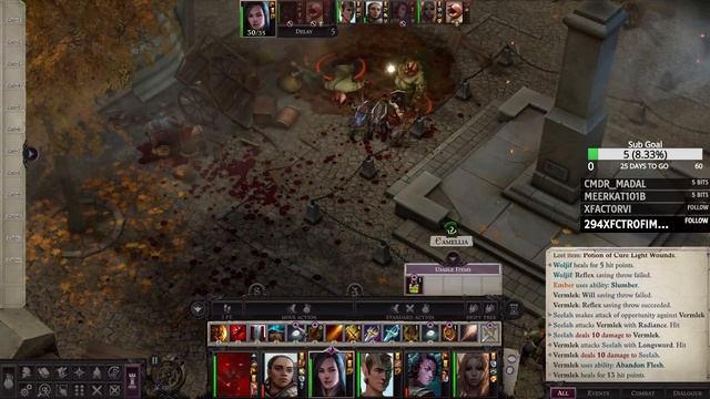 Pathfinder: Wrath of the Righteous - Gimpy the Damphir Oracle of DOOM - Day 4 Part 2 смотреть онлайн