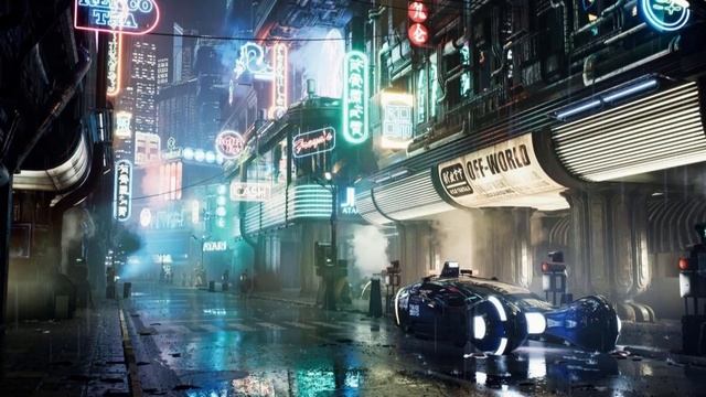 Bladerunner Blues with Rain and Thunder Cyberpunk City 1 Hour Sleep. Relaxation, Meditation смотреть онлайн