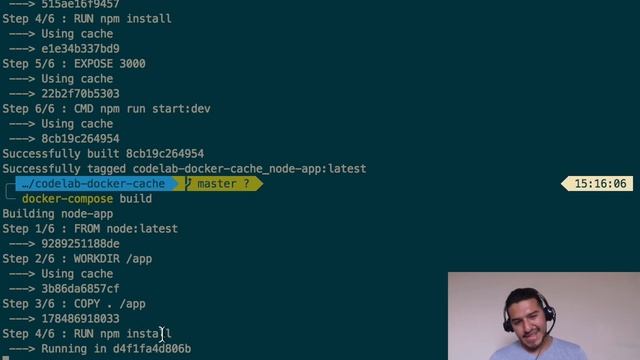 Construcciones más rápidas, usando el cache de docker смотреть онлайн