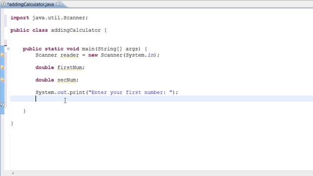 8TH Java tutorial- Basic Calculator смотреть онлайн
