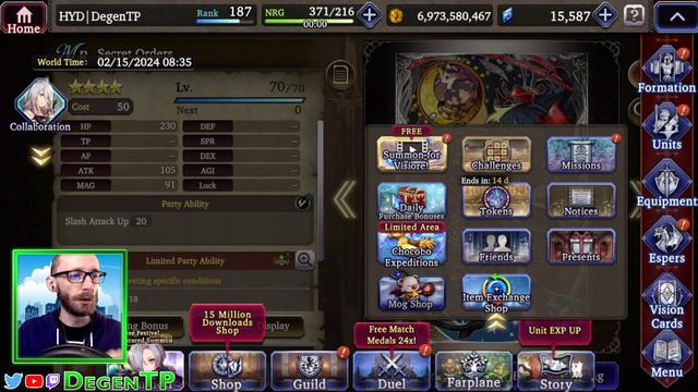 Vision Card Elder Awakenings in a nutshell! | War of the Vision Final Fantasy Brave Exvius смотреть онлайн