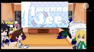 Реакция персонажей из Наруто на Андертейл meme\это моя первая реакция