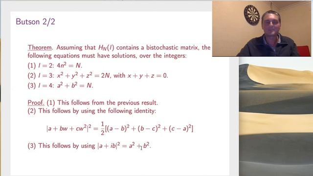 Bistochastic Hadamard matrices смотреть онлайн