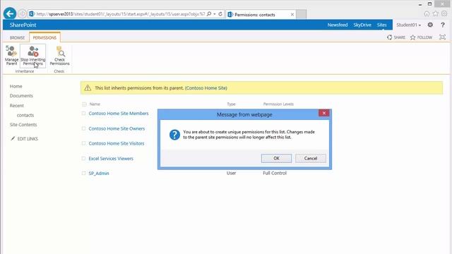 Create a Shared Contacts List in SharePoint for Office 365 смотреть онлайн