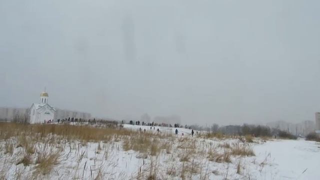 Скандинавская ходьба. Мой первый выход.))) смотреть онлайн