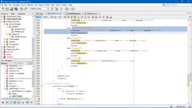 Project Aplikasi Group Chat Java смотреть онлайн