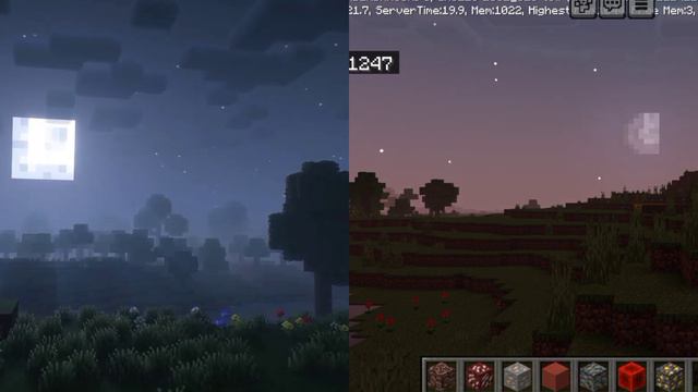 Newb x reimagined VS Compplementary reimagined Shaders best shaders for minecraft 1.20 смотреть онлайн