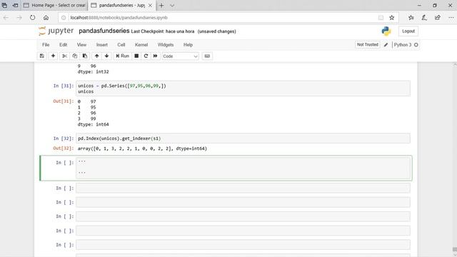 pandas (Parte 33) - MÉTODOS index(), get_indexer() / apply() CON value_counts() EN DataFrame смотреть онлайн