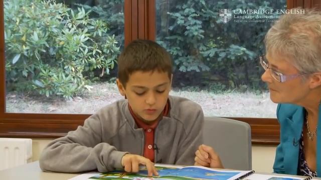 Cambridge English Starters (YLE) Speaking Test смотреть онлайн