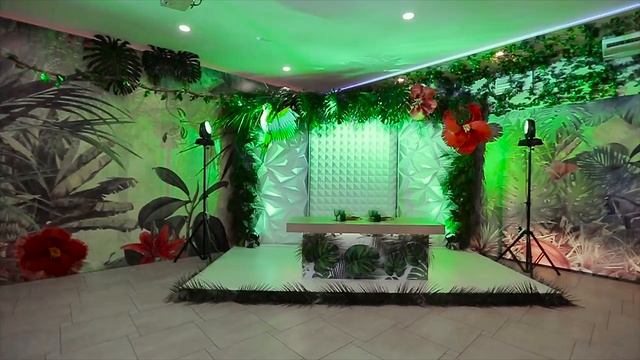 ОФОРМЛЕНИЕ ТРОПИЧЕСКОЙ СВАДЬБЫ РОМАНА И ЛИДИИ, 27 АВГУСТА 2016 г. смотреть онлайн