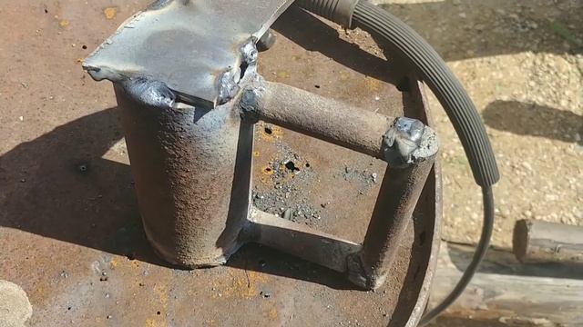 гиря 4.5 кг своими руками / homemade kettlebell 4.5 kg смотреть онлайн