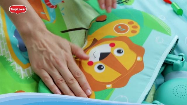 Gymini® Kick & Play City Safari by Tiny Love смотреть онлайн