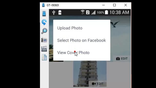 How to add caption to cover photo in Facebook android app смотреть онлайн