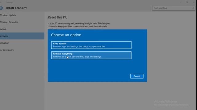 How to Reset Lenovo ideapad 110 laptop or pc смотреть онлайн
