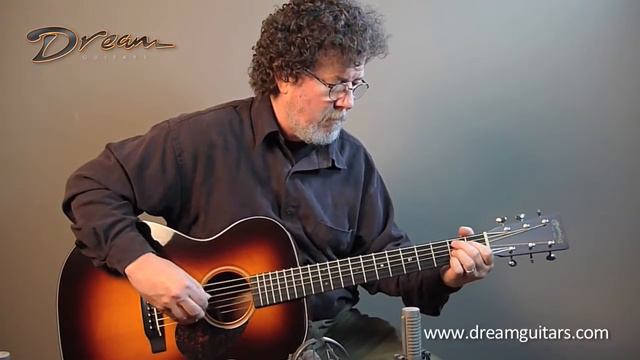 2002 Martin OM-18 Sunburst Custom Mahogany/Adirondack (Red) смотреть онлайн