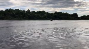 Самодельный катер KS-500 с водометом на воде