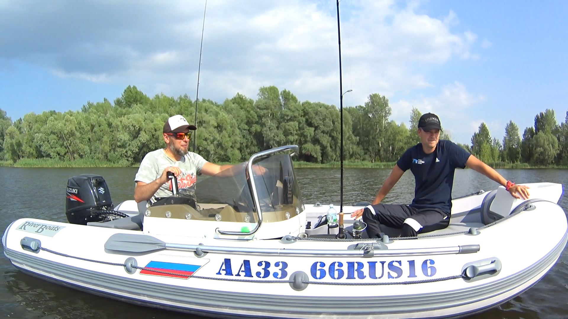 Товарищ, попросил помочь оснастить лодку РИБ Риверботс 430. смотреть онлайн