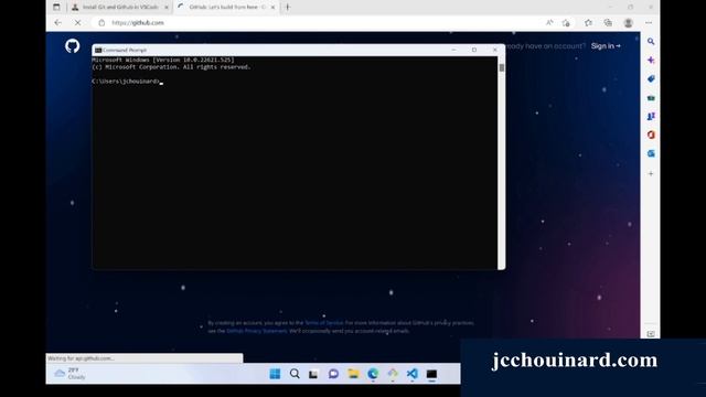 Install and use Git and Github with VSCode (Visual Studio Code) | jcchouinard.com смотреть онлайн