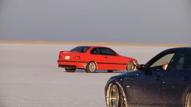 BMW M5 Drift On Salt HD!