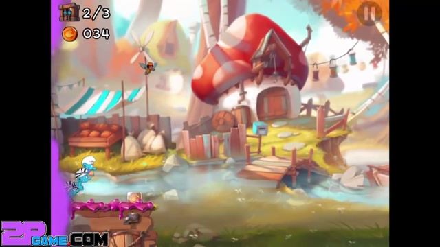 Smurfs Epic Run Level 12-14 Walkthrough iOS/ Android смотреть онлайн