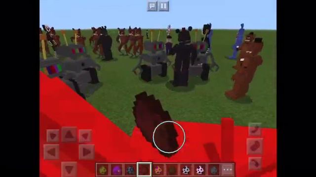 Minecraft FNAF mod spawn eggs (addons) смотреть онлайн
