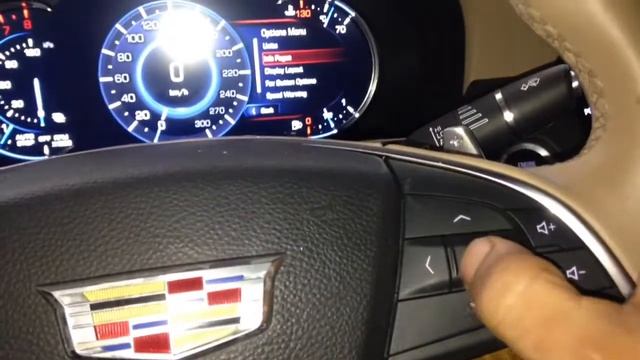 CADILLAC CT6 ENGINE OIL SERVICE RESET