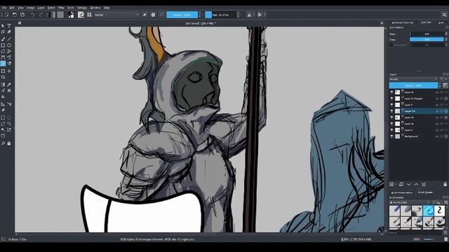 Drawing To SABATON - Resist and Bite Digital Art Timelapse смотреть онлайн