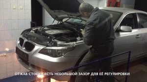 BMW E60 530d Делаю сход-развал