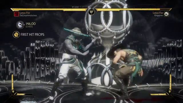 Mortal Kombat 11 The True White Lotus Champion Vr. A Fake Ass Lotus