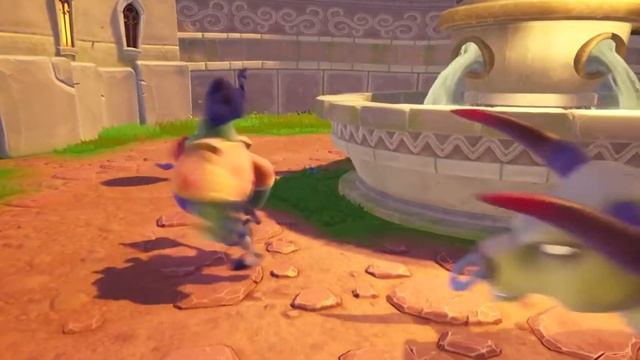 Spyro Reignited Trilogy (PS4/Xbox One) - STD/S1 Town Square Toreador & Bull Taming Gnorc Animation смотреть онлайн