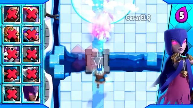 TEAM SUPER HIELO vs TODAS LAS CARTAS | CLASH ROYALE смотреть онлайн