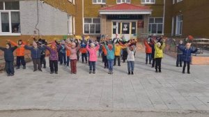 Флешмоб "Космос ждет" МАДОУ "Детский сад №1" г. Тобольска