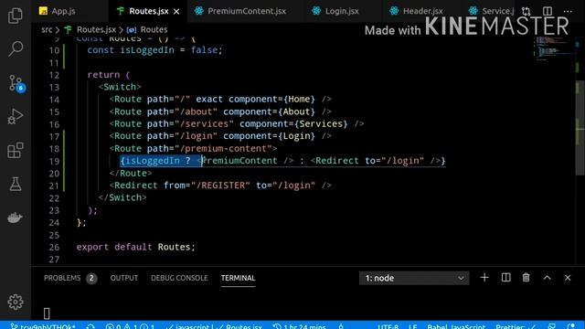 Redirect : React Router v5 (2020) Tutorial #4 | React JS Tutorial for Beginners смотреть онлайн
