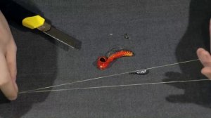 Спиннинговая оснастка с отводным поводком.