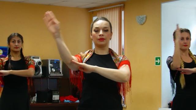 "Русь танцевальная - 2017" - обучающее видео - урок 1. ВИДЕО ЗЕРКАЛЬНО!! смотреть онлайн