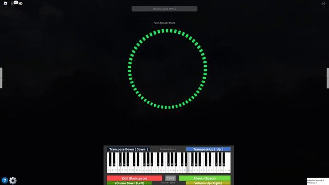 Bad piggies theme beginning part Roblox piano (sheet in description) смотреть онлайн