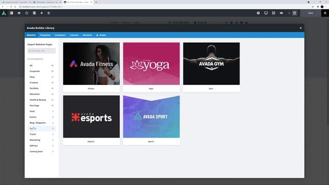 How To Import Single Prebuilt Website Pages In Avada смотреть онлайн
