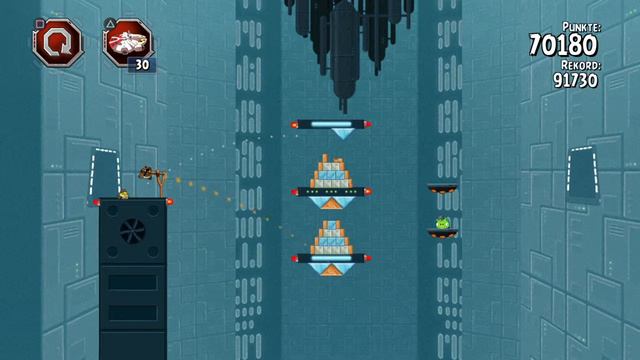 Angry Birds Star Wars Death Star 2-24 (3 Star Walkthrough) смотреть онлайн
