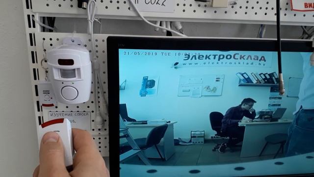 Сигнализация на батарейках. смотреть онлайн