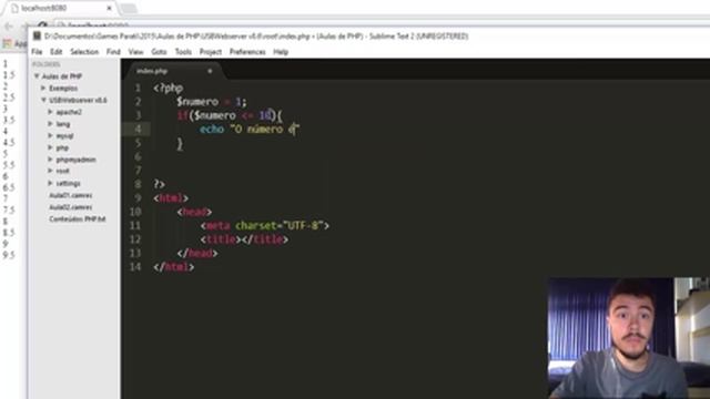 PHP - Aula 03 (While,If e Else) смотреть онлайн